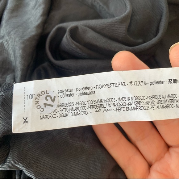 Zara Semi Sheer Tie Strap Maxi Dress - Picture 10 of 10